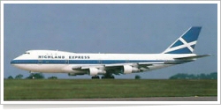 Highland Express Airways Boeing B.747-123 G-HIHO