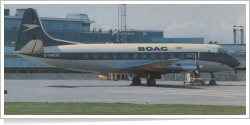 BOAC Vickers Viscount 701 G-AMOG