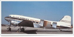 Derby Airways Douglas DC-3 (C-47A-DK) G-AKJH