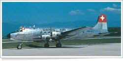 Swissair Douglas DC-4-1009 HB-ILI