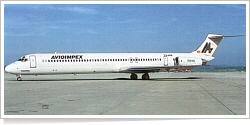 Avioimpex McDonnell Douglas MD-81 (DC-9-81) Z3-ARB
