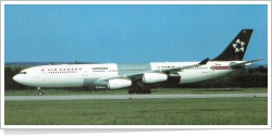 Air Canada Airbus A-340-313X C-FYLD