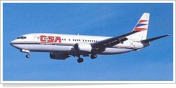 CSA Czech Airlines Boeing B.737-45S OK-DGM