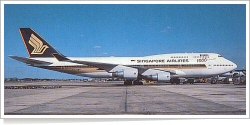 Singapore Airlines Boeing B.747-412 9V-SMU