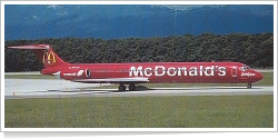Crossair McDonnell Douglas MD-83 (DC-9-83) HB-IUH