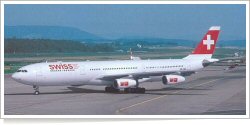 Swiss International Air Lines Airbus A-340-313X HB-JMA