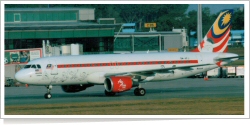 AirAsia Airbus A-320-216 9M-AFJ