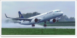 Air Astana Airbus A-321-200 reg unk