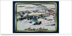 Alaska Airlines Lockheed L-1649A Constellation reg unk