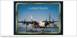 Alaska Airlines Lockheed L-100-10 Hercules reg unk