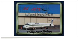Alaska Airlines McDonnell Douglas MD-83 (DC-9-83) reg unk