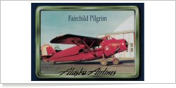 Alaska Airlines Fairchild Pilgrim Model 100-B reg unk