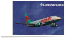 America West Airlines Boeing B.737-300 reg unk