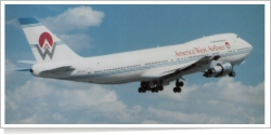America West Airlines Boeing B.747-206B N531AW
