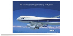 All Nippon Airways Boeing B.747-481D reg unk