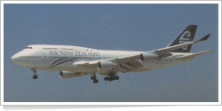 Air New Zealand Boeing B.747-400 reg unk