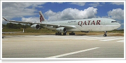 Qatar Airways Airbus A-340-313 A7-AAH
