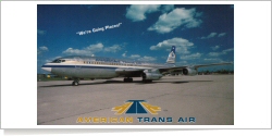 American Trans Air Boeing B.707 reg unk