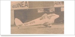 Guinea Airways de Havilland DH 89 Dragon Rapide VH-UUO