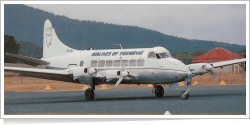 Airlines of Tasmania de Havilland DH 114 Heron VH-CLV
