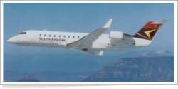 South African Express Canadair CRJ-200ER reg unk