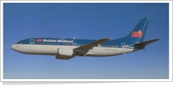 British Midland Airways Boeing B.737-33A G-OBMA