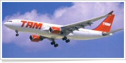 TAM Airlines Airbus A-330-200 reg unk