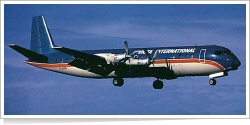 Invicta International Airlines Vickers Vanguard 952 G-AYFN