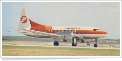 Frontier Airlines Convair CV-580 N73136