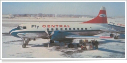 Central Airlines Convair CV-240-0 N74852