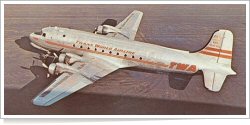Transcontinental & Western Air Douglas DC-4 (C-54) N45346
