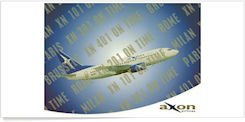 Axon Airlines Boeing B.737-7K9 SX-BLT