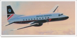 British Airways Hawker Siddeley HS 748 reg unk