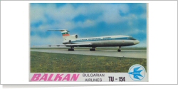 Balkan Tupolev Tu-154 reg unk