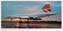 British Airways Aerospatiale / BAC Concorde 100 G-BBDG