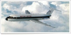 British United Airways British Aircraft Corp (BAC) BAC 1-11-200AB G-ASHG
