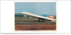 Braniff International Airways Aerospatiale / BAC Concorde reg unk