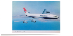 British Airways Boeing B.707-436 reg unk