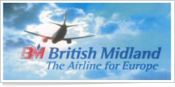 British Midland Airways Boeing B.737-300 reg unk