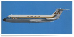 British United Airways British Aircraft Corp (BAC) BAC 1-11-200 reg unk