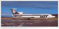 LOT Polish Airlines Tupolev Tu-154M SP-LCB