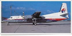 Malaysia Airlines Fokker F-50 (F-27-050) 9M-MGJ