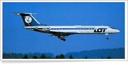 LOT Polish Airlines Tupolev Tu-134A SP-LHF
