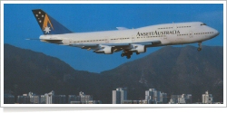 Ansett Australia Airlines Boeing B.747-312 VH-INJ