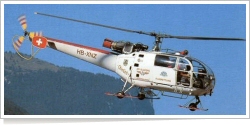 Air-Glaciers SA Aerospatiale / Eurocopter SA316B Alouette III HB-XNZ