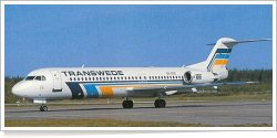 Transwede Airways Fokker F-100 (F-28-0100) SE-DUC