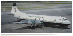 Atlantic Airlines Lockheed L-188PF Electra G-FIJR