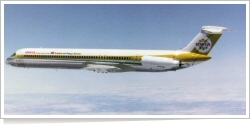 BWIA International Trinidad and Tobago Airways McDonnell Douglas MD-83 (DC-9-83) reg unk