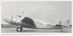 KLM Royal Dutch Airlines Lockheed L-14-WF62 Super Electra PH-APE