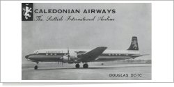 Caledonian Airways Douglas DC-7C G-AOIE